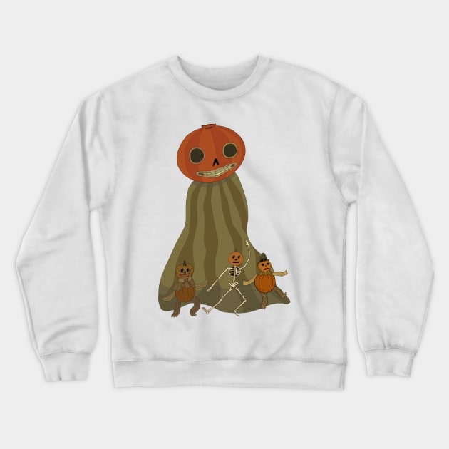 pottsfield pumpkins Crewneck Sweatshirt by maxgilbert5000